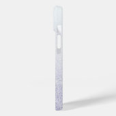 Elegant Glitter monogrammed naam Case-Mate iPhone Case (Achterkant / Links)