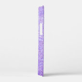 Elegant Glitter monogrammed naam Case-Mate iPhone Case (Achterkant / Rechts)