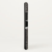 Elegant Glitter Speciaal iPhone X Hoesje (Achterkant / rechts)