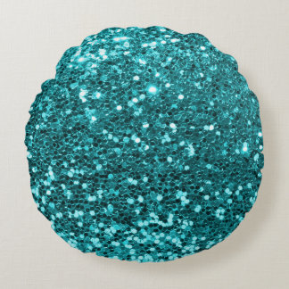 Elegant Glitter Textuur ontwerp Rond Kussen