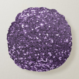 Elegant Glitter Textuur ontwerp Rond Kussen