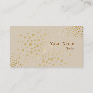 Elegant Glitter Visitekaartje