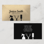 Elegant Glitter Visitekaartje (Voorkant / Achterkant)