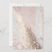 Elegant glitter Vrijgezellenfeest Kaart (Achterkant)