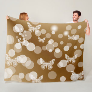 Elegant Glossy Fleece Deken