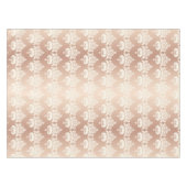 Elegant Glow Roos Gold Damask Tafelkleed (Voorkant (Horizontaal))