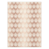 Elegant Glow Roos Gold Damask Tafelkleed (Voorkant)