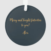 Élégant gobelet de neige (dos)