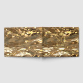 Elégant Gold 50th Mariage Anniversaire Livre d'inv (Complet)