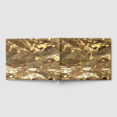 Elegant Gold 50th Wedding Jubileum Gastenboek (Volledig)