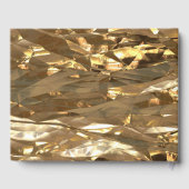 Elegant Gold 50th Wedding Jubileum Gastenboek (Achterkant)