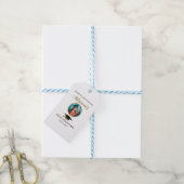 Elegant Gold Afstuderen Cadeaulabel (Met Touw)