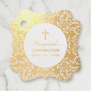 Elegant Gold-bevestiging  verlaat script Bedankjes Labels