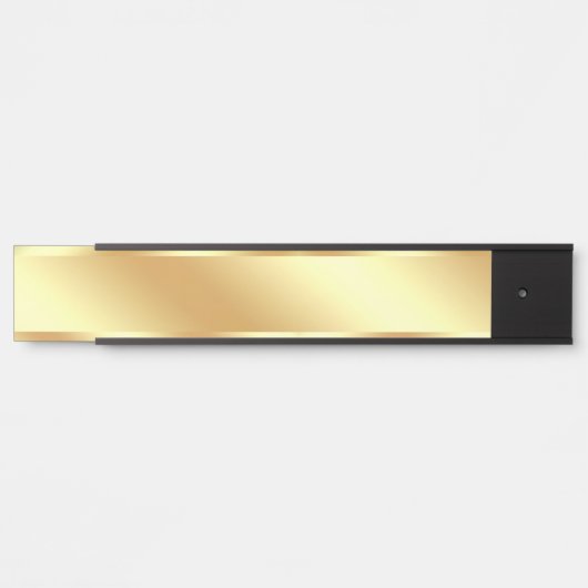 Elegant Gold Blank Background For Your Text Deurbordje (Voorkant)