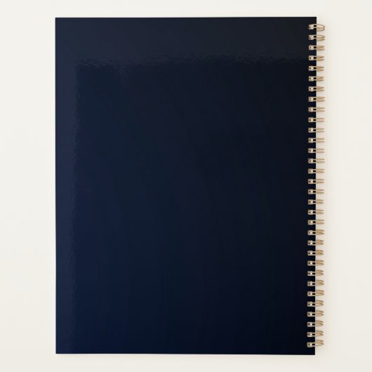 Elégant Gold Blue Rose Abstrait (Dos)