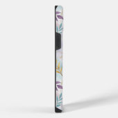 Elegant Gold Botanical Marble Mongram (Côté droit)