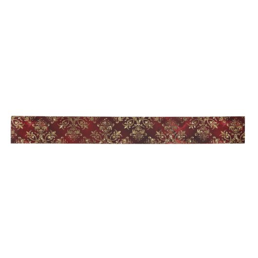 Elegant Gold Burgundy Lint (Voorkant)