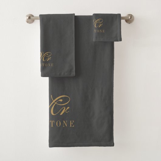 Elegant Gold Charcoal M. Nom (En situation)
