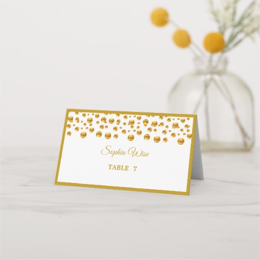 Elegant Gold Confetti (Voorkant)
