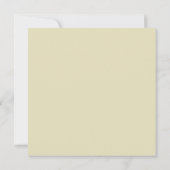 Elegant Gold Daffodils Modern Spring Wedding Kaart (Achterkant)