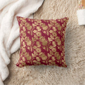 Elegant Gold Damask op Sierkussen van Bourgogne (Deken)