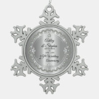 Elegant Gold Diamonds 25th Wedding Jubileum