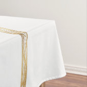 Elegant Gold Doodles Sun Moon Mandala Design Tafelkleed (Voorbeeld)