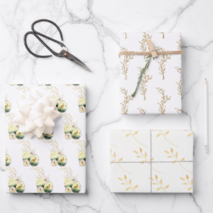 Elegant Gold Easter Assortiment van Inpakpapier Vel