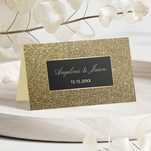 Elegant Gold en Black Wedding