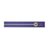 Elegant Gold- en donkerblauw design (Individueel)