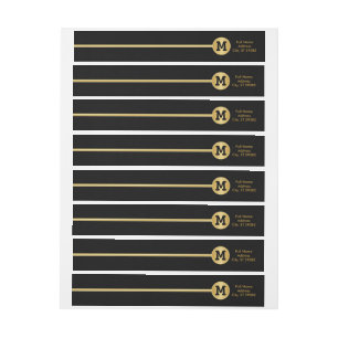 Elegant Gold- en zwart design