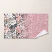 Elegant Gold florroze gradiënt Glitter Afbeelding Bad Handdoek (Handdoek)