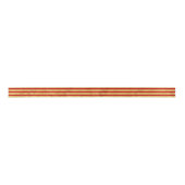 Elegant Gold Foil en Red Stripe Pattern Lint (Voorkant)
