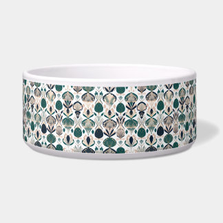 Elegant Gold & Geometric Easter Bunny | Pet Bowl Voerbakje