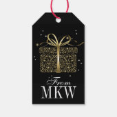 Elegant Gold Gift Label - SRF Cadeaulabel (Achterkant)