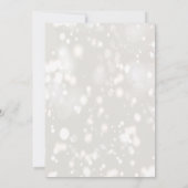 Elegant Gold Glitter 40e verjaardag Kaart (Achterkant)