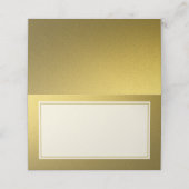 Elegant Gold Glitter Border Blank (Buitenkant ongevouwen)