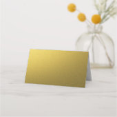 Elegant Gold Glitter Border Blank (Achterkant)