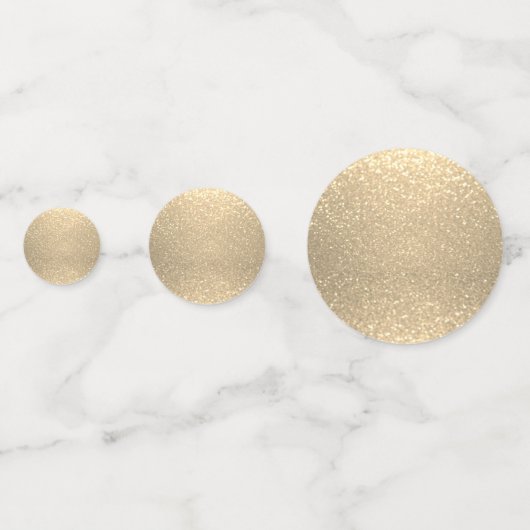 Elegant Gold Glitter Confetti (Voorkanten)