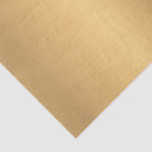 Elegant Gold Golden Yellow Modern Tissuepapier (Detail)