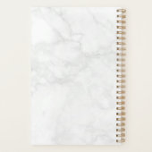 Elegant Gold Gray White Marble Personalized (Dos)