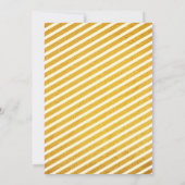 Elégant Gold Happy New Year Custom 2022 Carte phot (Dos)