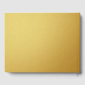 Elégant Gold Hawaiian Hibiscus Mariage livre d'or (Verso)