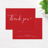 Élégant Gold Heart Business Certificat cadeau (Bureau)