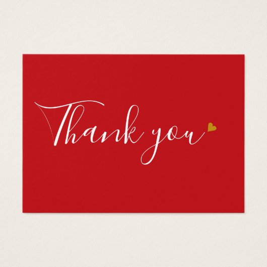 Élégant Gold Heart Business Certificat cadeau (Devant)