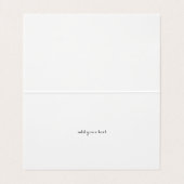 Elegant Gold Hearts Roos Gold Hartelijk dank Visitekaartjes (Binnenkant ongevouwen)