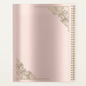 Elegant Gold Hearts Rose Gold Wedding (Dos)