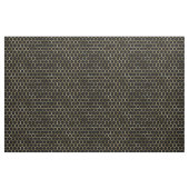 Elegant Gold Honeycomb Black Pattern Stof (Fat Quarter)