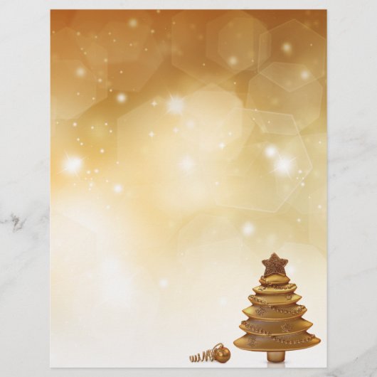 Elegant Gold-kerstboom (Voorkant)