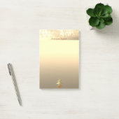 Elegant Gold-kerstboom - op maat gesneden Post-it® Notes (Kantoor)